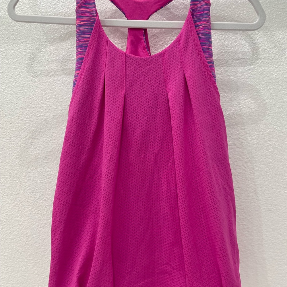Ivivva Double Dutch Tank Top - Magenta - 12